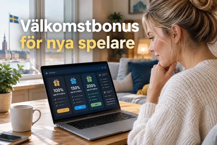 Välkomstbonus för nya spelare