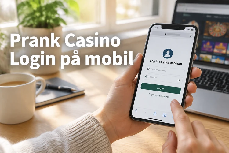 Prank Casino Login på mobil