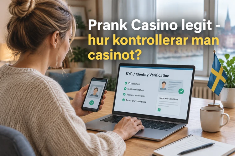 Prank Casino legit - hur kontrollerar man casinot?