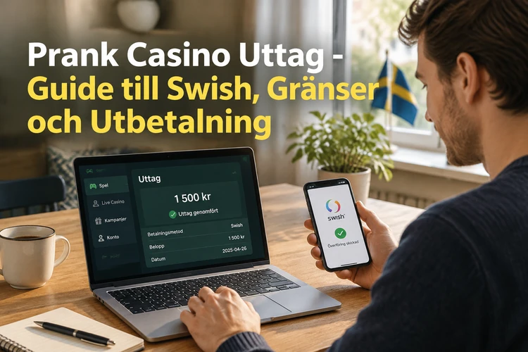 Prank Casino Uttag - Guide till Swish, Gränser och Utbetalning