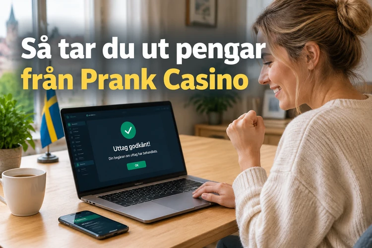 Så tar du ut pengar från Prank Casino